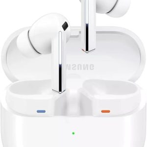 Samsung Galaxy Buds 3 Pro AI True Wireless Bluetooth Earbuds, Noise Cancelling, Sound Optimization, Real-Time Interpreter, Redesigned Comfort Fit Latin American Version (White)