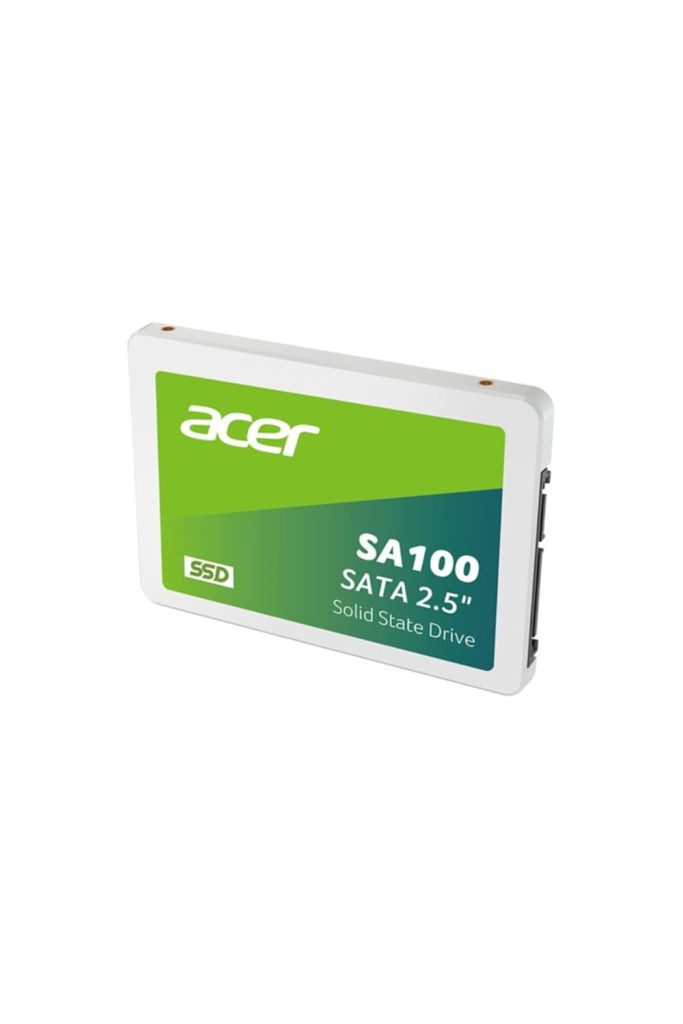 Acer SA100 480GB MAS0902+3D NAND SATA 2.5 inch(6.35cm) Internal SSD-560MB/s R, 493MB/s W Speed