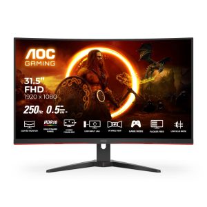 AOC C32G2ZE2 32" FHD 1500R Curved Gaming Monitor