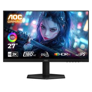 AOC Q27G11E 27″ QHD Gaming Monitor – Black