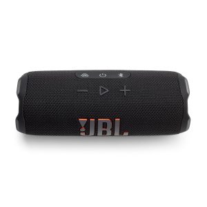JBL Flip 7 Wireless Portable Bluetooth Speaker, Bold Pro Sound with AI Sound Boost, 16Hrs of Playtime, IP68 Water & Dustproof, Multi-Speaker Connection by Auracast, Personalization App (Black)